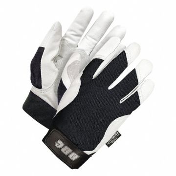 VF Lthr Gloves Blk/W/Y XL 56LC74 PR