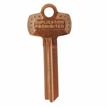 Key Blank R Keyway Standard 7 Pins