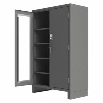 Storage Cabinet 78 x60 x24 Gray 4Shlv