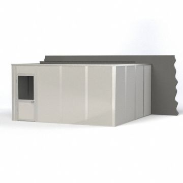 D5479 Modular In-Plant Office 3Wall 16 ftx16ft