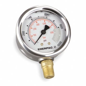 K4564 Pressure Gauge 0 to 10000psi 2 1/2 Dial