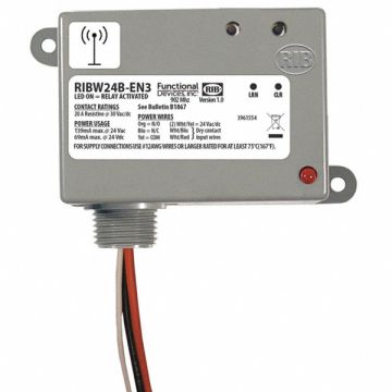 Wireless Relay/Transmitter SPDT 24VAC/DC