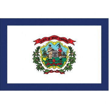 D3761 West Virginia State Flag 3x5 Ft