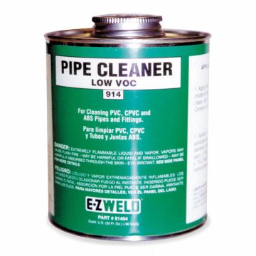 Cleaner 16 Oz Clear PVC CPVC ABS