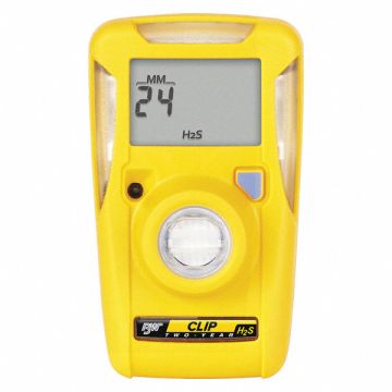 Single Gas Monitor H2S Yellow