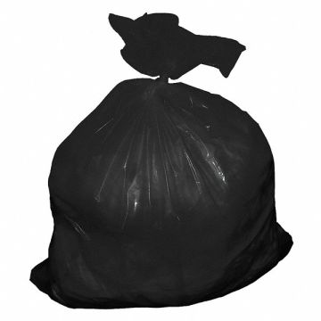 Trash Bag 55 gal Black PK75