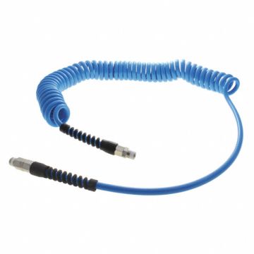Coiled Air Hose Assembly 1/4 ID x 8 ft.