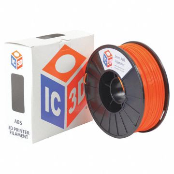 ABS Filament Orange 3mm 1kg Reel