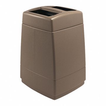 Trash Container Brown 55 gal. lon