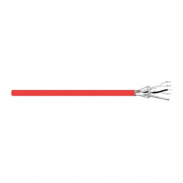 Data Cable Plenum 2 Wire Red 1000ft