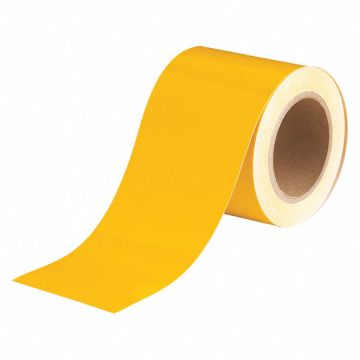 D3617 Pipe Marking Tape Yllw 4in W 90ft Roll L