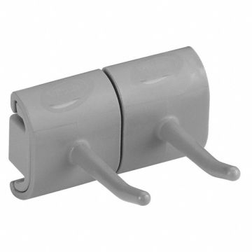 Tool Wall Bracket 3 3/16 L Gray Color