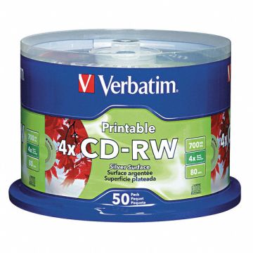 CD-RW Disc 700 MB 80 min 4x PK50