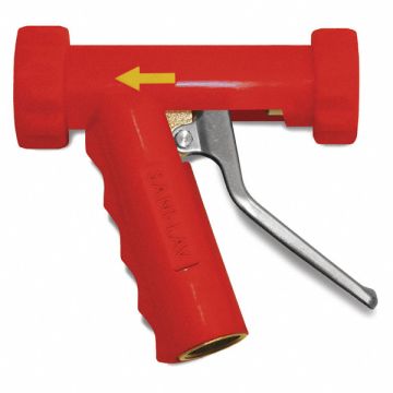Spray Nozzle Red Brass/SS Pistol Grip