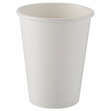 Disposable Hot Cup 16 oz WH Paper PK1000