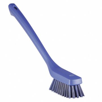 Scrub Brush 12 in L Handle Purple