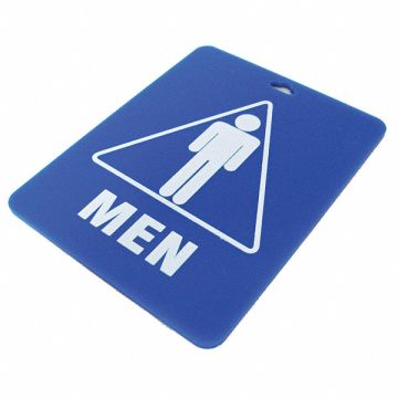 Restroom Key Tag Men