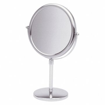 Pedestal Makeup Mirror 9 in W 20 in H