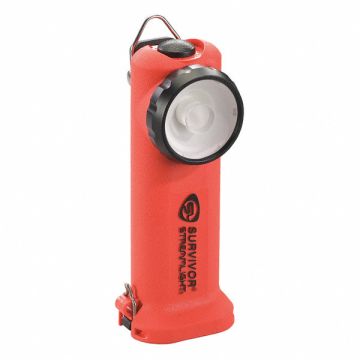 Handheld Flashlight Nylon Orange 175lm