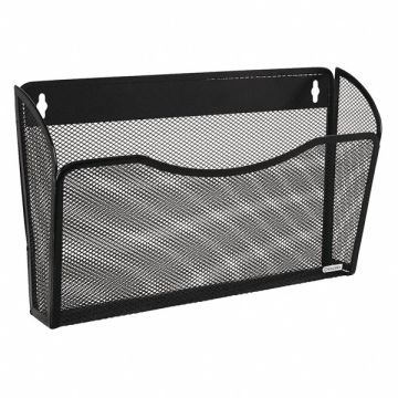 Wire Mesh Wall File Letter Black
