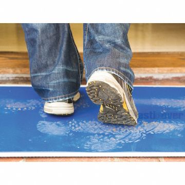 Floor Protection Mats 3 ft 7lb Blue PK2