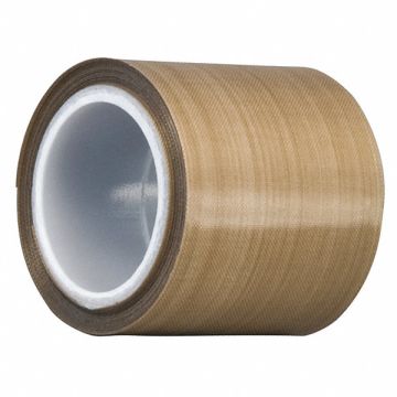 PTFE Glass Cloth Tape 1 in x 5 yd 5.3mil
