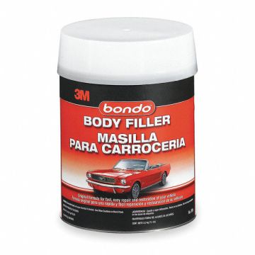 Body Filler W Hardener Paste 1 Gal Gray