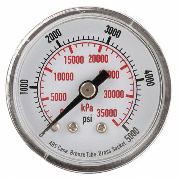D1335 Pressure Gauge 0 to 5000 0 to 35 000 kPa