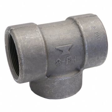 Tee Forged Steel 3/8 in Pipe Size FNPT