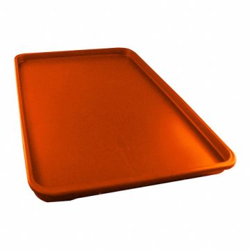 Rock Food Tray Lid Orange PK10