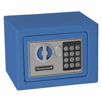 Security Safe 0.17 cu ft Capacity Blue