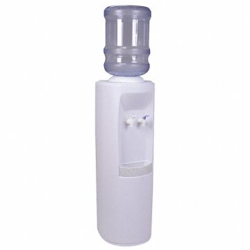 Bottled Water Dispenser White Plastic