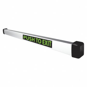 Push To Exit Bar Aluminum