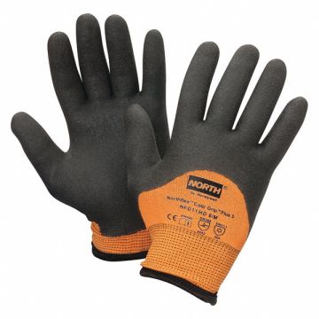 Cut Resistant Gloves Black/Orange 2XL PR