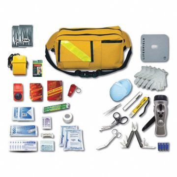 Disaster Response Kit 58 Piece Yellow