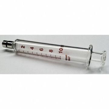 Glass Syringe Metal Luer Lock 10 mL