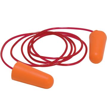 Plug, Ear, w/ Cord, Medium, Orange, 26dB