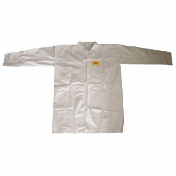 Disposable Lab Coat White 4XL PK30