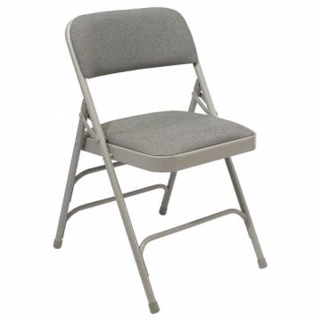 Folding Chair Gray 18-3/4 In. PK4