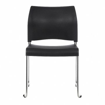 Stacking Chair Black Seat 20 in W