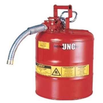 Can, Safety, Metal, Type 2, 5 Gal, Red