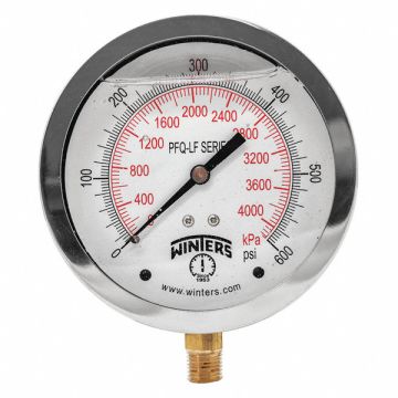 J1383 Gauge Pressure 4in. 0 to 600 psi