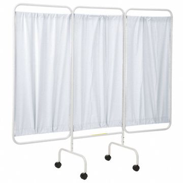 Privacy Screen 3 Panels White
