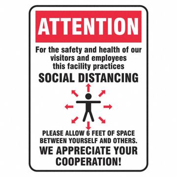 Safety Sign 14x10