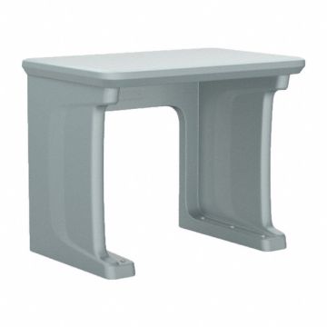 Floor Mount/Standing Desk Plastic Gray