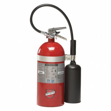 Fire Extinguisher Aluminum Red BC