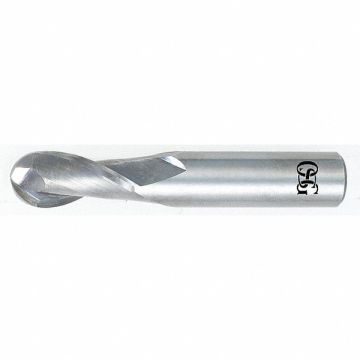 Ball End Mill Single End 7.00mm Carbide