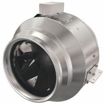 Steel 18 D 18.9 H 17.9 W Inline Duct Fan