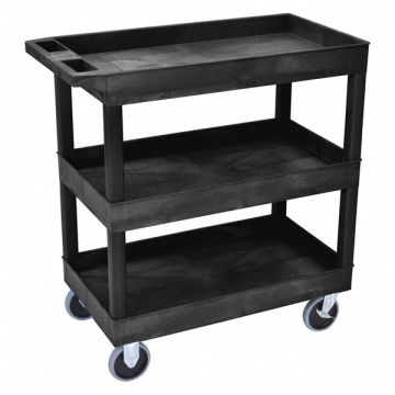 High Capacity (3) Tub Shelves Cart