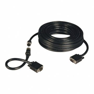 Coax Cable VGA HD15 EZ Pull RGB 50ft